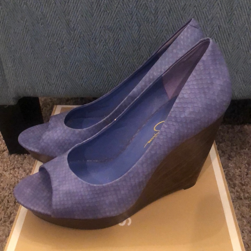 Jessica Simpson wedges